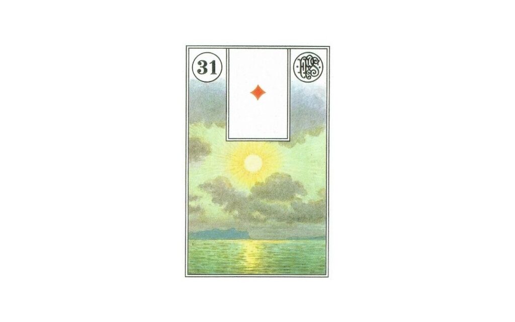 Słońce - karta Lenormand - wróżka Katarzyna Zielińska