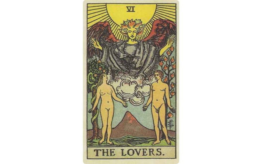 karta Kochankowie - tarot - wróżba - wróżka Katarzyna Zielińska