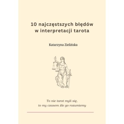ebook 10 najczęstszych błędów w interpretacji tarota - wróżka Katarzyna Zielińska